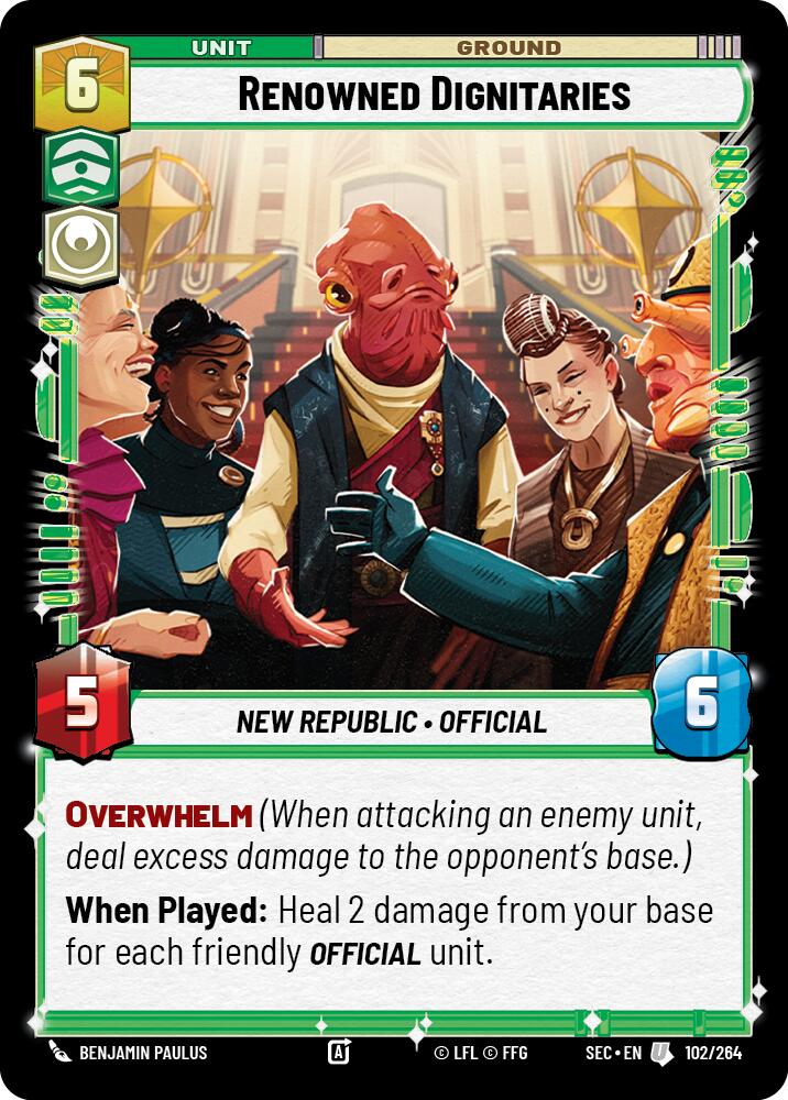 Renowned Dignitaries (102/264) (102/264) [Secrets of Power] | Exor Games New Glasgow