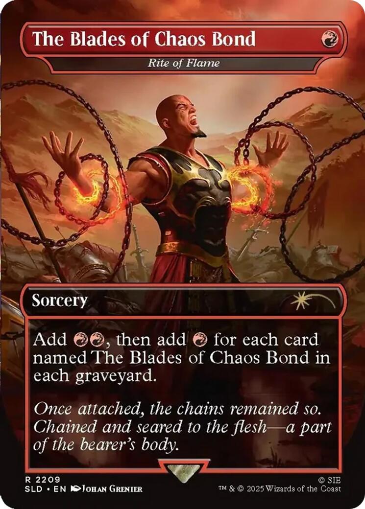 The Blades of Chaos Bond - Rite of Flame [Secret Lair Drop Series] | Exor Games New Glasgow