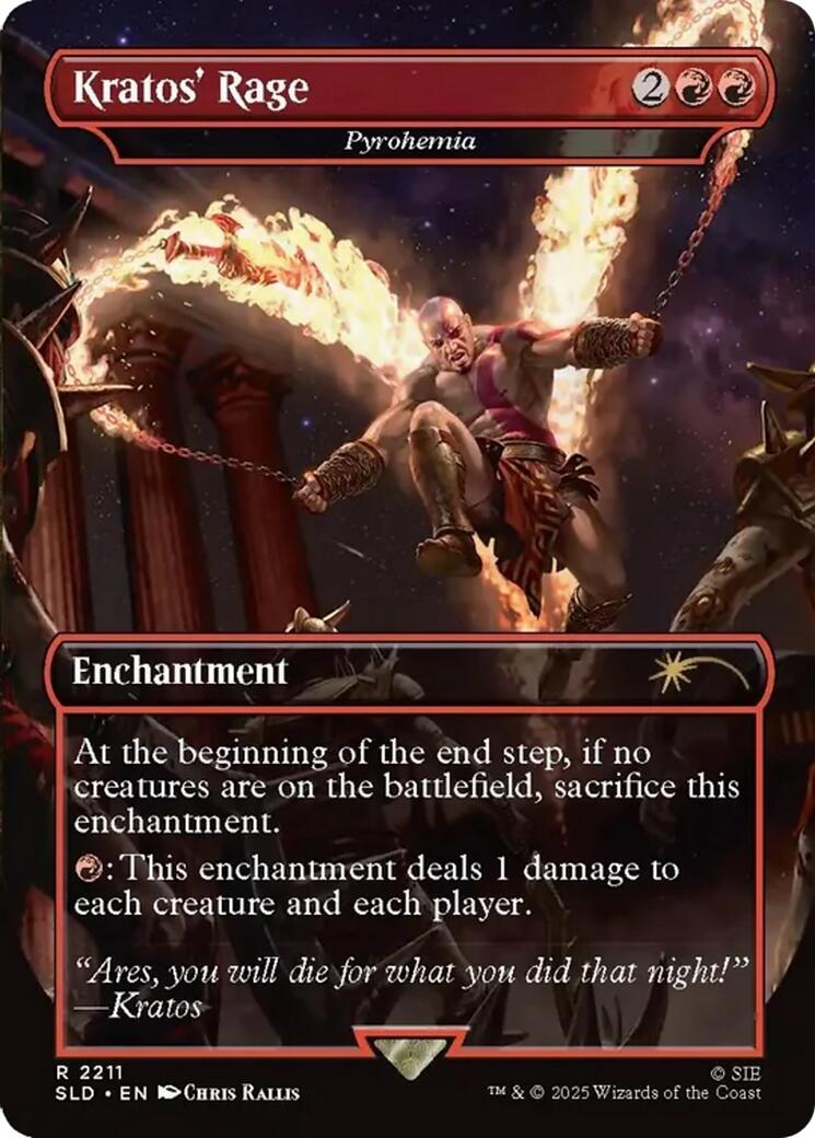Kratos' Rage - Pyrohemia [Secret Lair Drop Series] | Exor Games New Glasgow