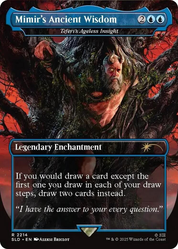 Mimir's Ancient Wisdom - Teferi's Ageless Insight [Secret Lair Drop Series] | Exor Games New Glasgow
