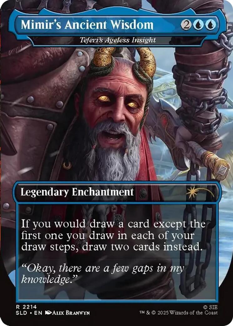 Mimir's Ancient Wisdom - Teferi's Ageless Insight [Secret Lair Drop Series] | Exor Games New Glasgow