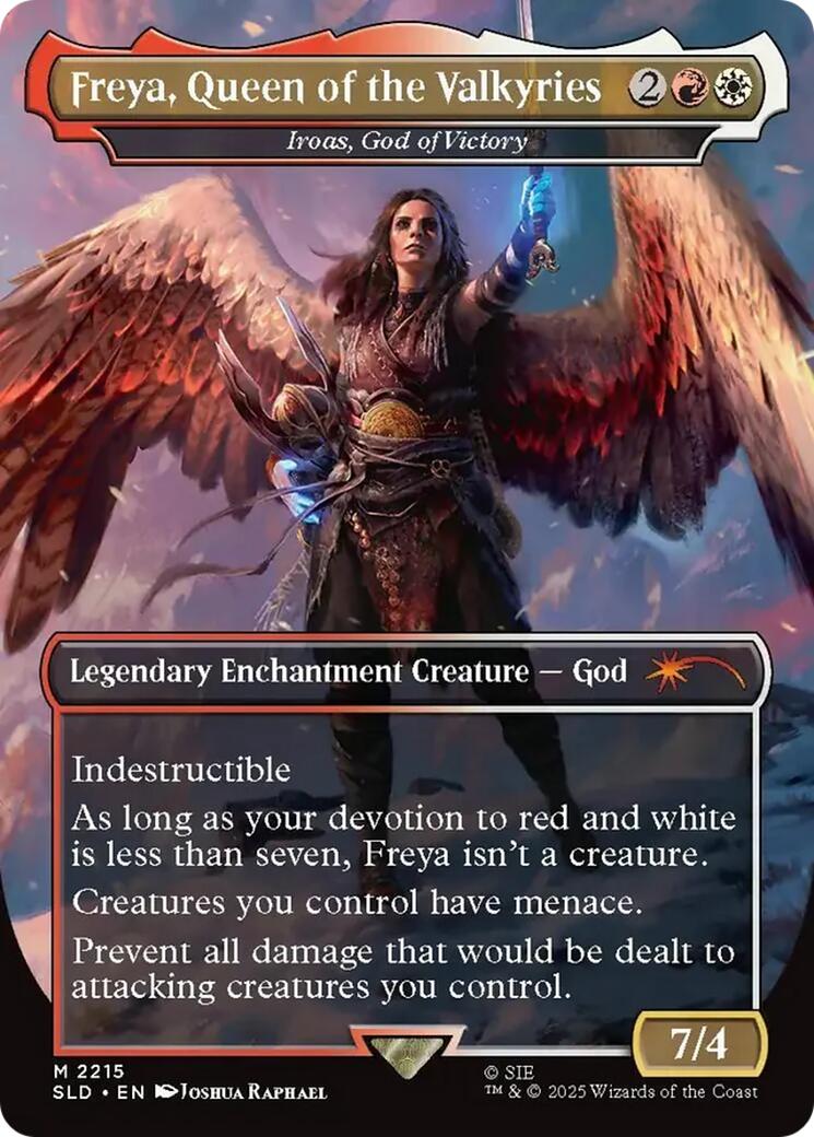 Freya, Queen of the Valkyries - Iroas, God of Victory [Secret Lair Drop Series] | Exor Games New Glasgow