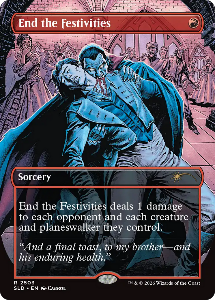 End the Festivities [Secret Lair Drop Series] | Exor Games New Glasgow