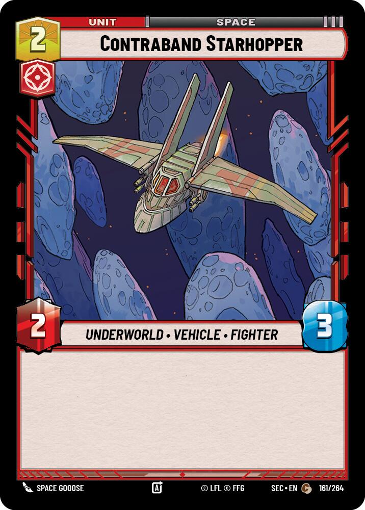 Contraband Starhopper (161/264) (161/264) [Secrets of Power] | Exor Games New Glasgow