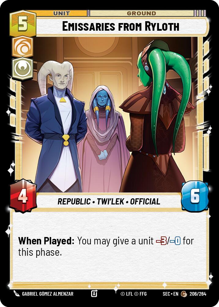 Emissaries from Ryloth (206/264) (206/264) [Secrets of Power] | Exor Games New Glasgow