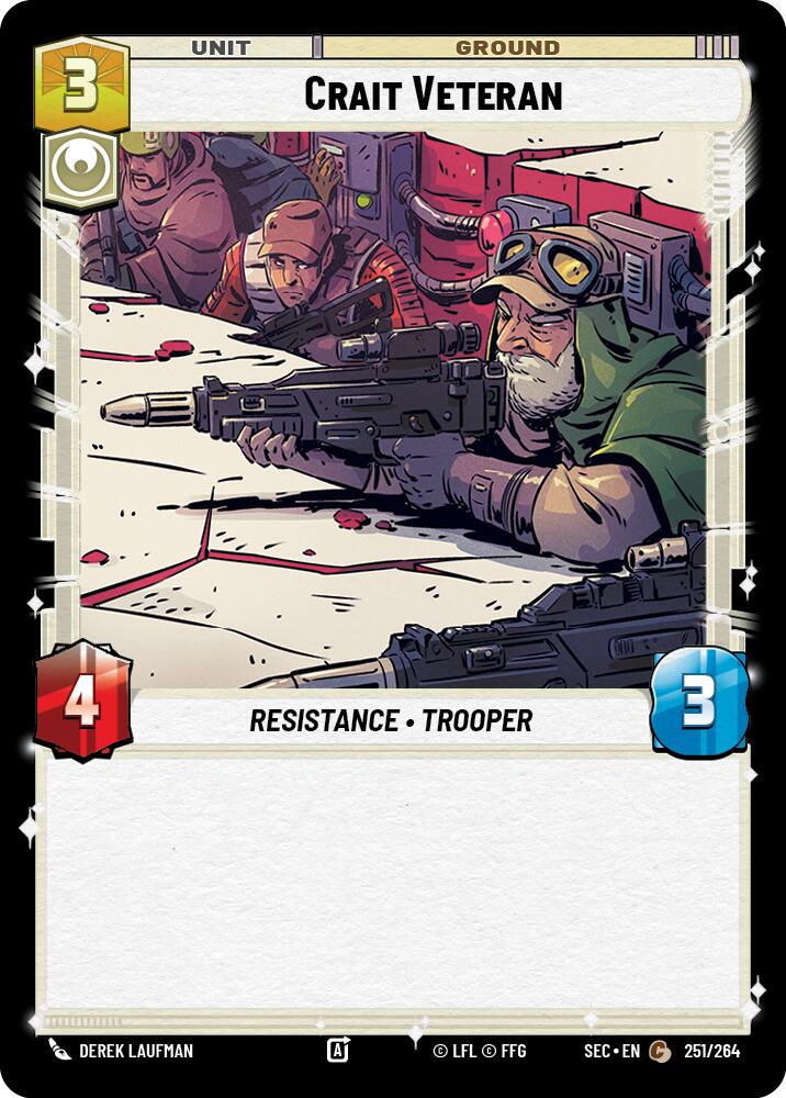 Crait Veteran (251/264) (251/264) [Secrets of Power] | Exor Games New Glasgow