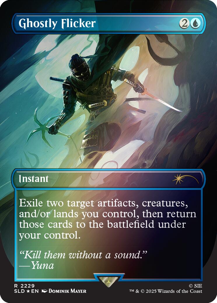 Ghostly Flicker (Rainbow Foil) [Secret Lair Drop Series] | Exor Games New Glasgow