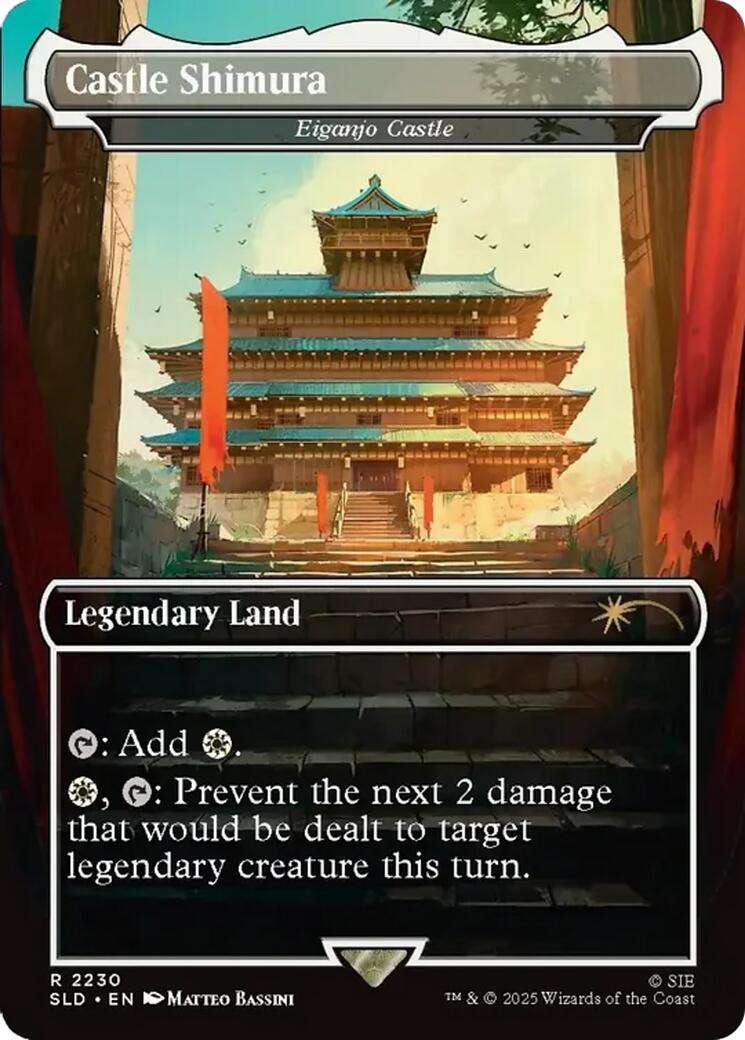 Castle Shimura - Eiganjo Castle [Secret Lair Drop Series] | Exor Games New Glasgow