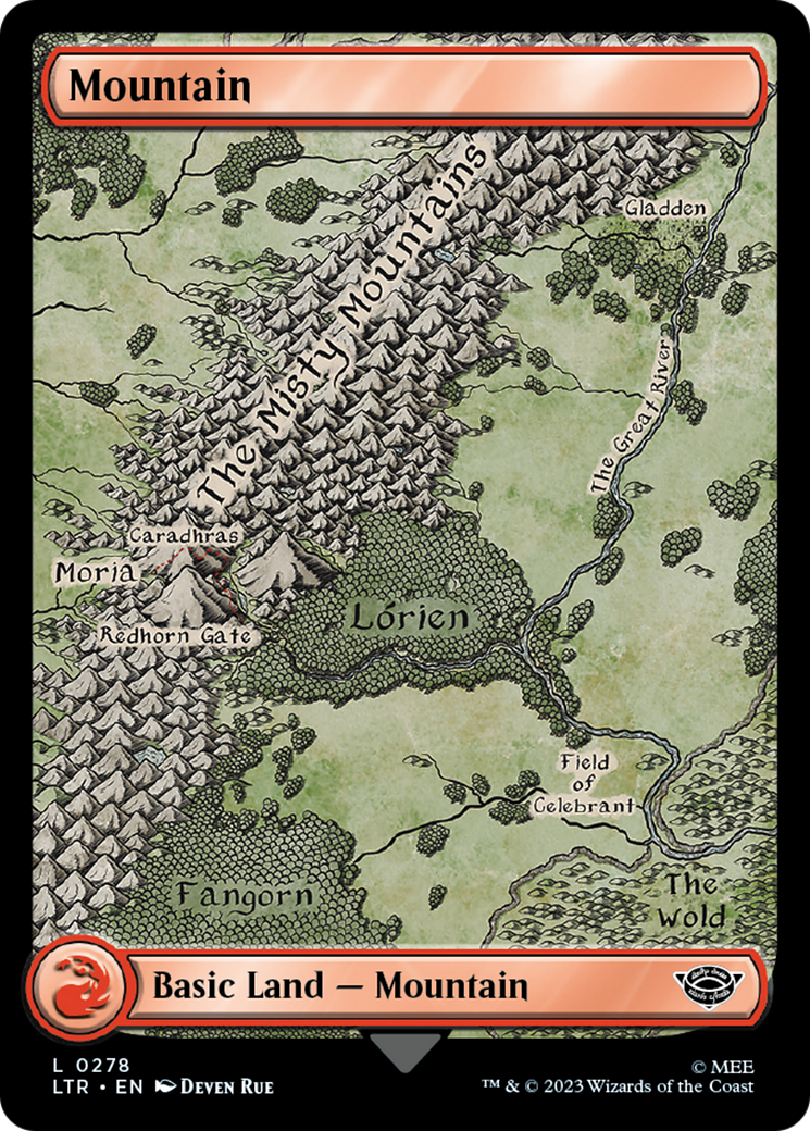 Mountain (278) [The Lord of the Rings: Tales of Middle-Earth] | Exor Games New Glasgow