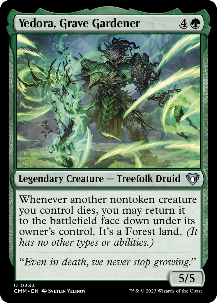 Yedora, Grave Gardener [Commander Masters] | Exor Games New Glasgow