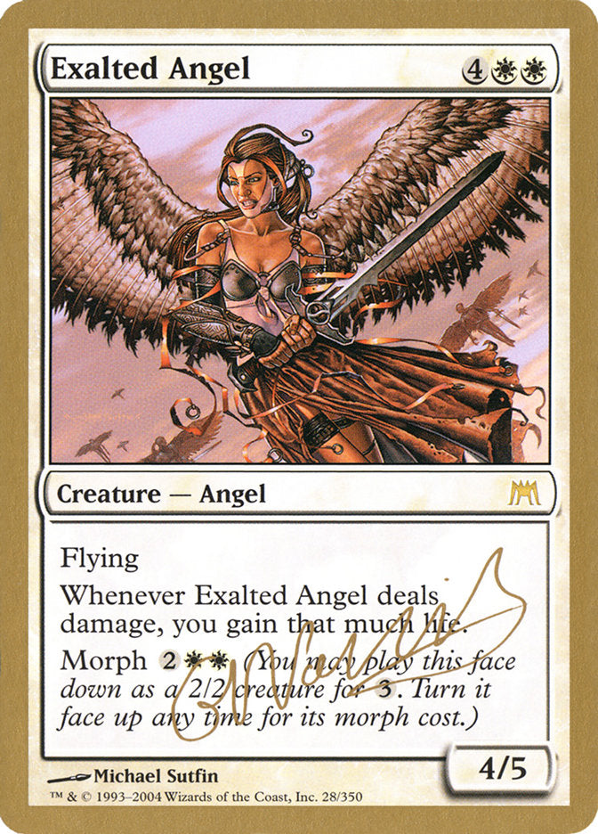 Exalted Angel (Gabriel Nassif) [World Championship Decks 2004] | Exor Games New Glasgow