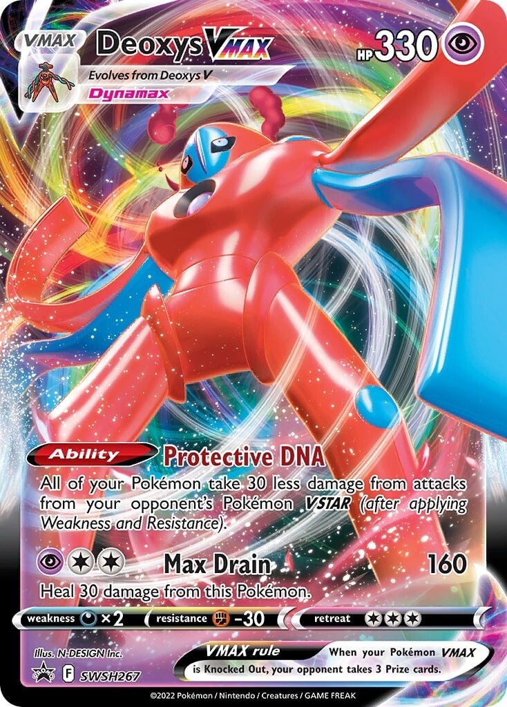 Deoxys VMAX (SWSH267) [Sword & Shield: Black Star Promos] | Exor Games New Glasgow