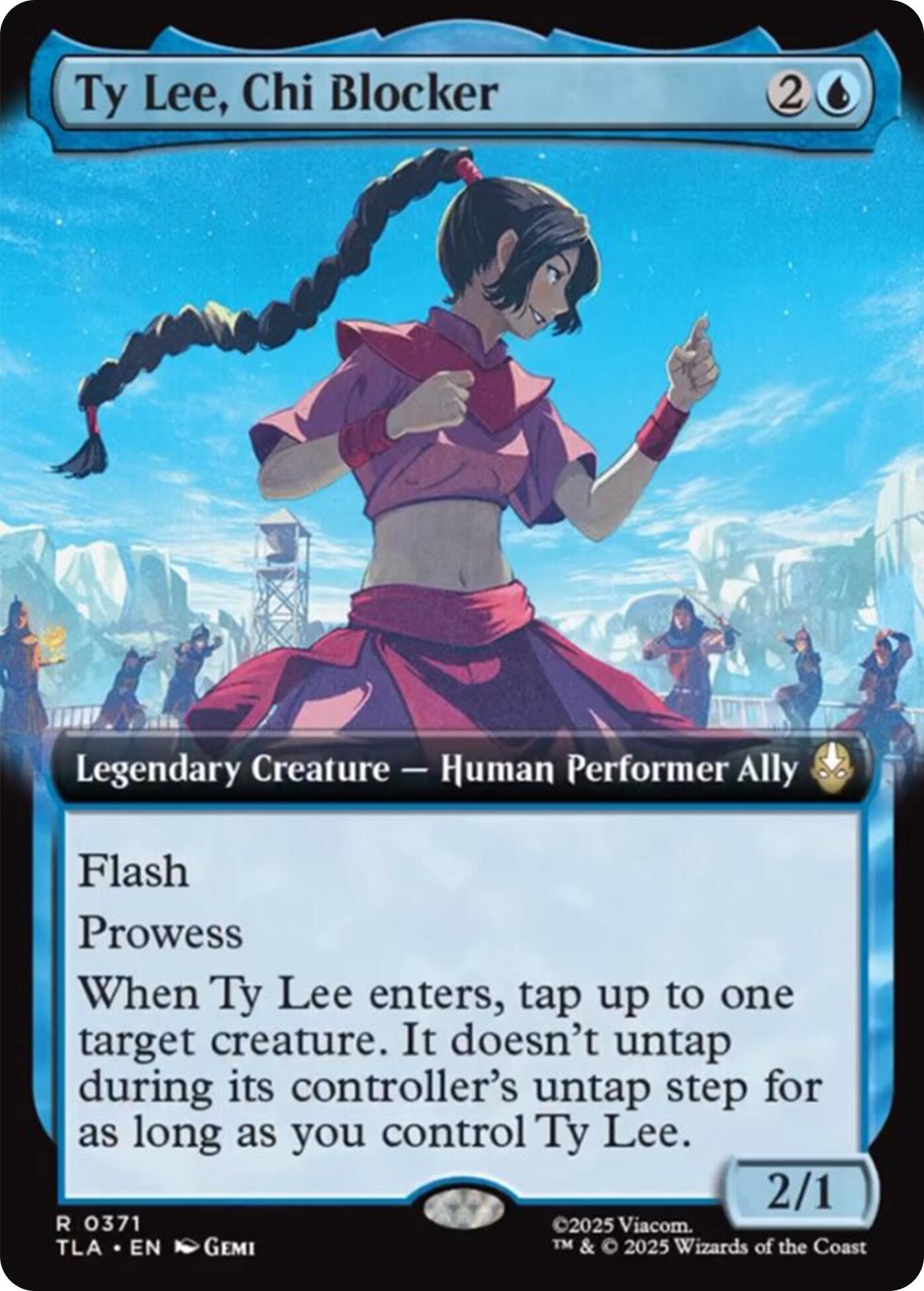 Ty Lee, Chi Blocker (Extended Art) [Avatar: The Last Airbender] | Exor Games New Glasgow