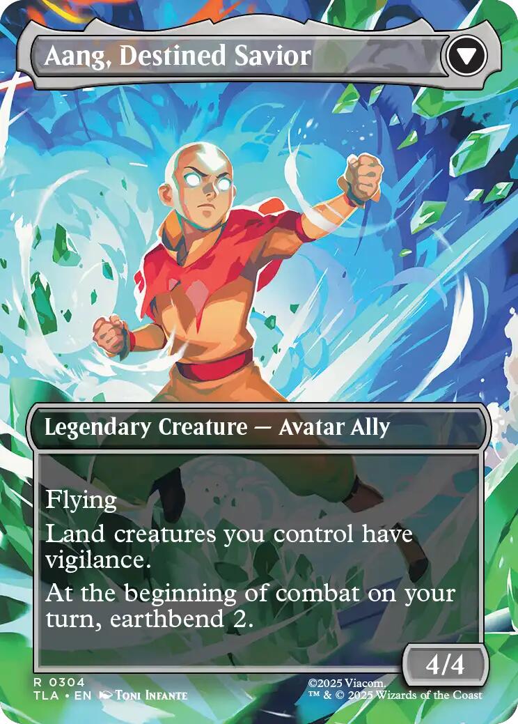 Aang, at the Crossroads (Borderless) [Avatar: The Last Airbender] | Exor Games New Glasgow