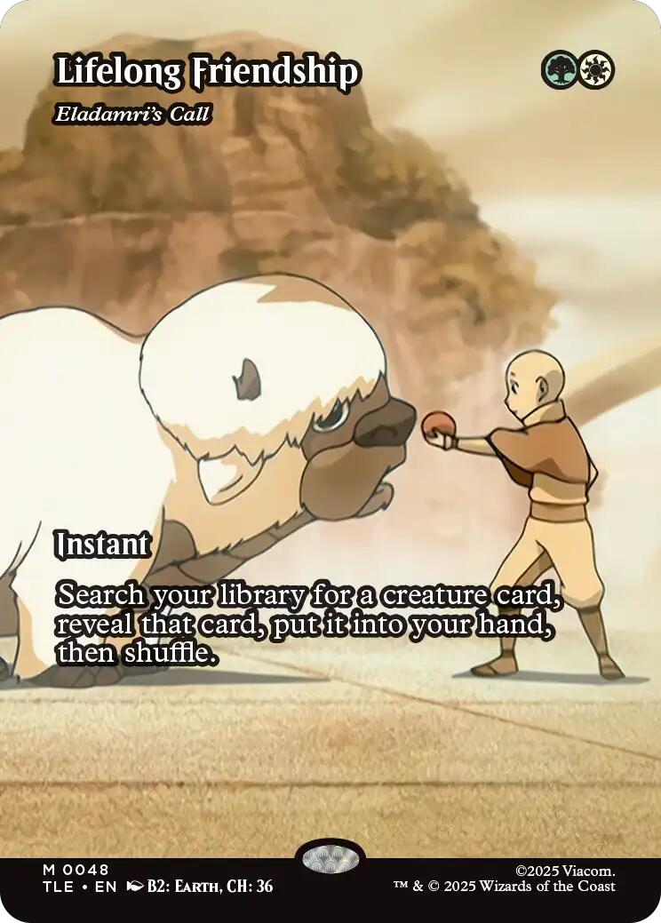 Lifelong Friendship - Eladamri's Call (Borderless) [Avatar: The Last Airbender: Eternal-Legal] | Exor Games New Glasgow