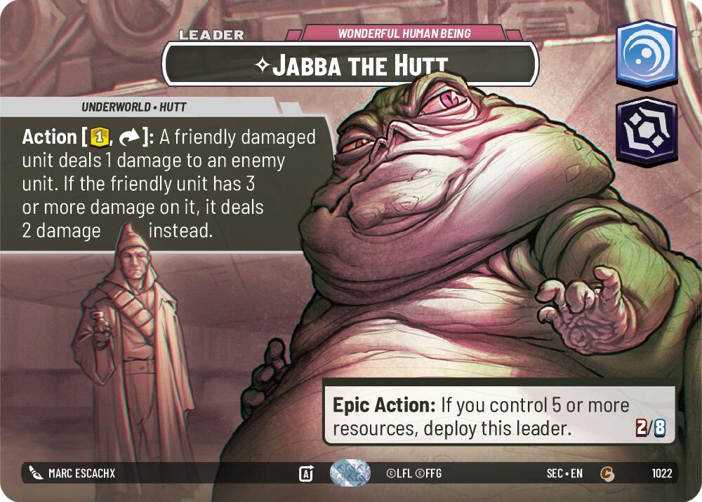 Jabba the Hutt - Wonderful Human Being (Showcase) (1022) (1022) [Secrets of Power] | Exor Games New Glasgow