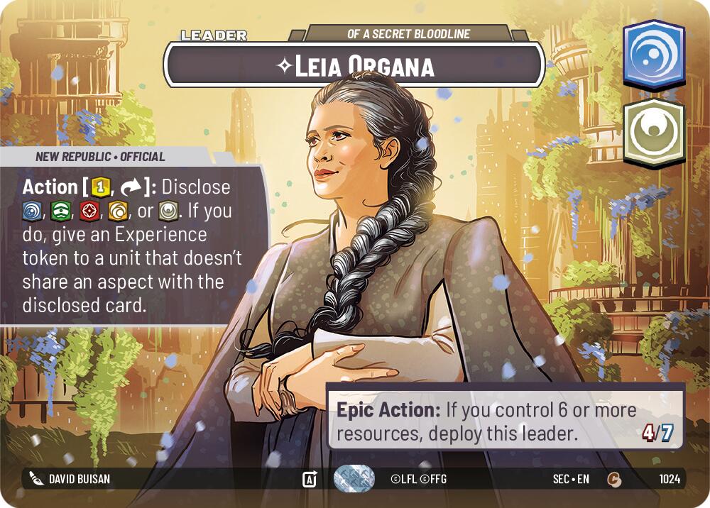 Leia Organa - Of A Secret Bloodline (Showcase) (1024) (1024) [Secrets of Power] | Exor Games New Glasgow
