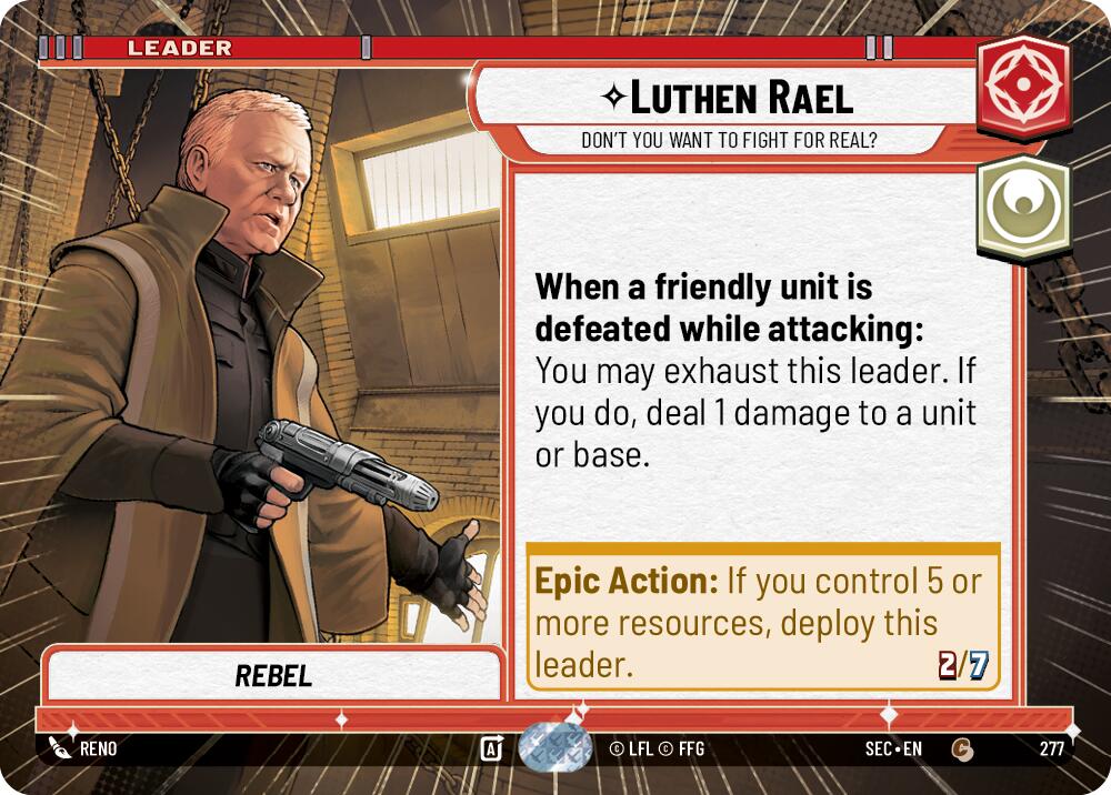 Luthen Rael - Don't You Want To Fight For Real? (Hyperspace) (277) (277) [Secrets of Power] | Exor Games New Glasgow