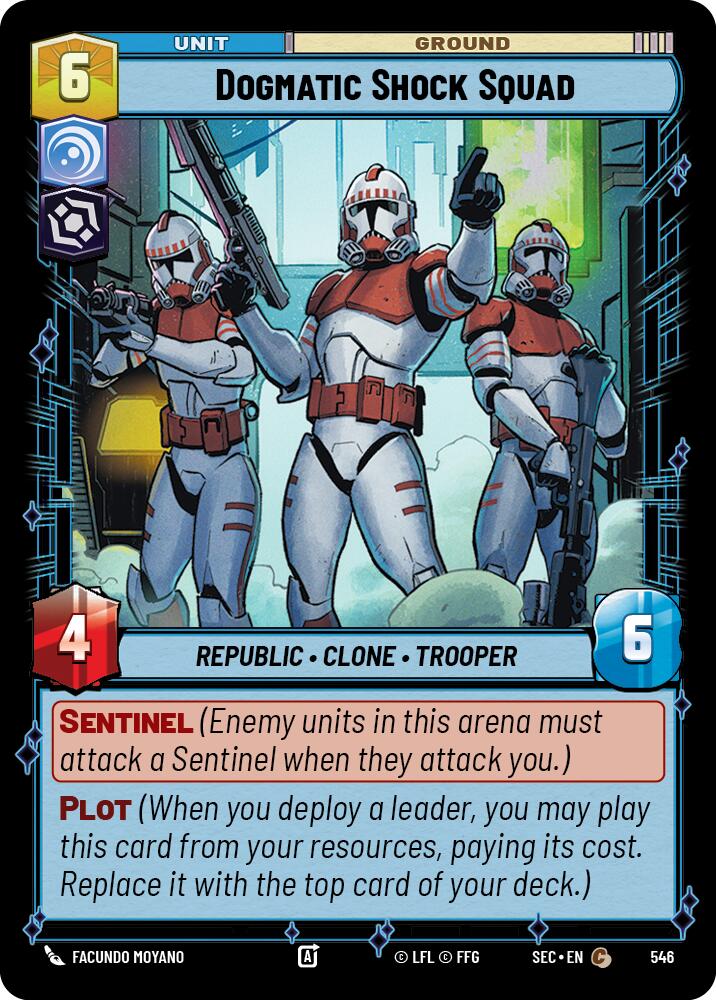Dogmatic Shock Squad (546) (Foil) (546) [Secrets of Power] | Exor Games New Glasgow