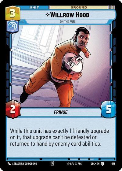 Willrow Hood - On the Run (571) (Foil) (571) [Secrets of Power] | Exor Games New Glasgow