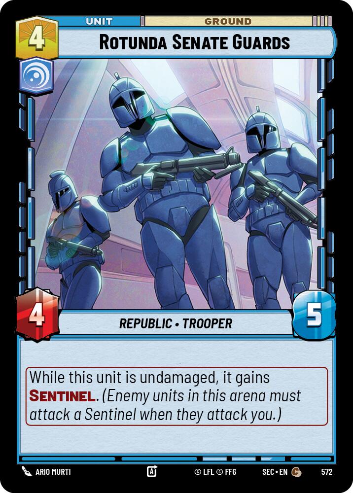 Rotunda Senate Guards (573) (Foil) (573) [Secrets of Power] | Exor Games New Glasgow