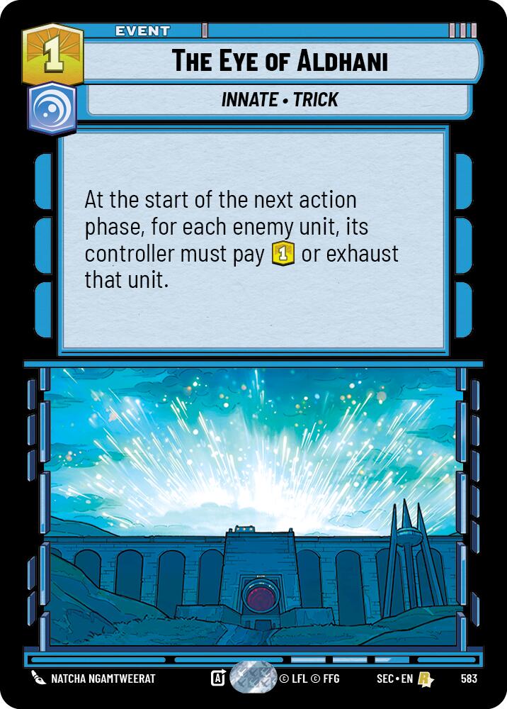 The Eye of Aldhani (583) (Foil) (583) [Secrets of Power] | Exor Games New Glasgow