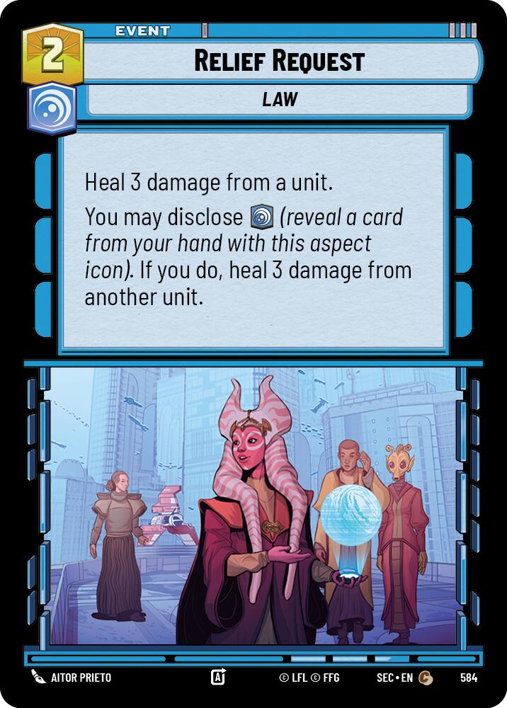 Relief Request (584) (Foil) (584) [Secrets of Power] | Exor Games New Glasgow