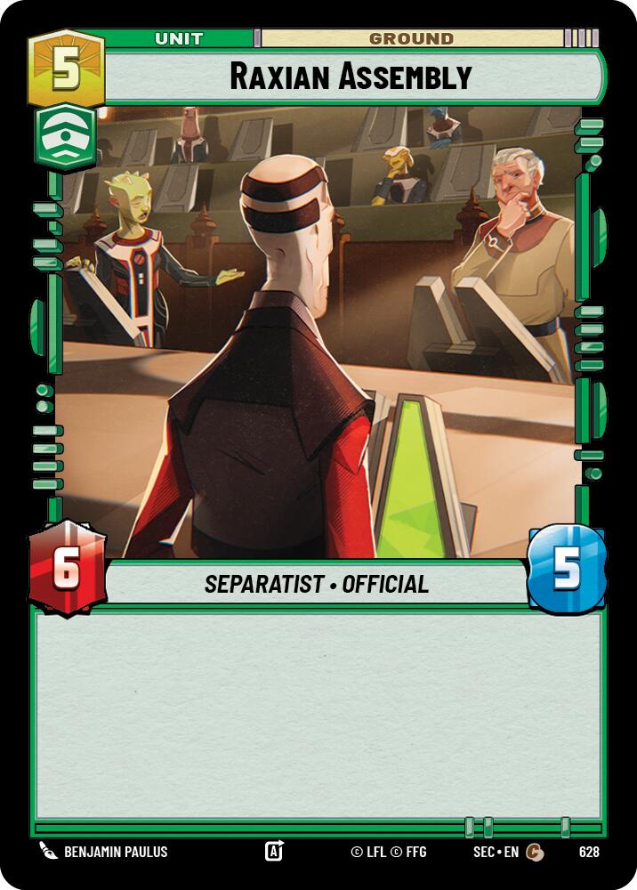 Raxian Assembly (628) (Foil) (628) [Secrets of Power] | Exor Games New Glasgow