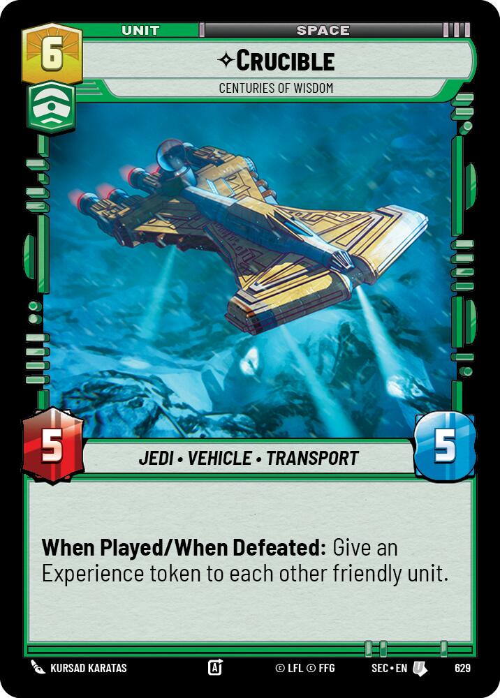 Crucible - Centuries of Wisdom (Foil) (629) (629) [Secrets of Power] | Exor Games New Glasgow