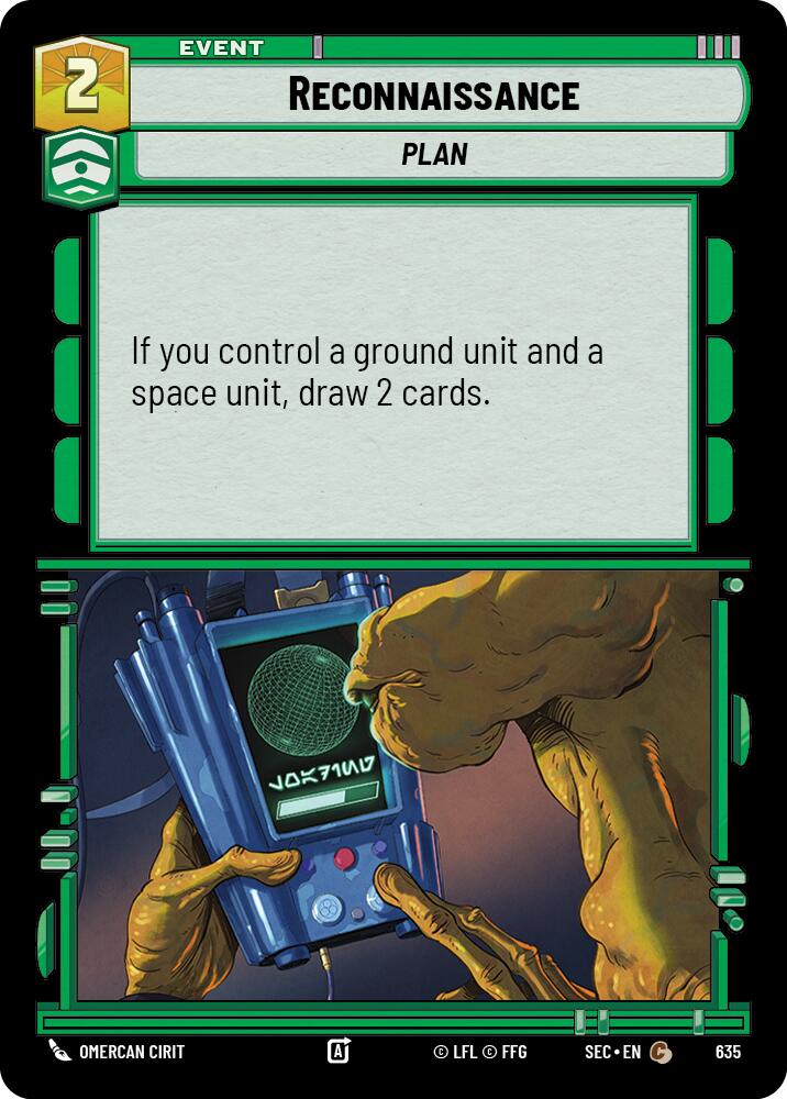Reconnaissance (635) (Foil) (635) [Secrets of Power] | Exor Games New Glasgow