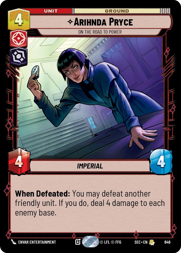 Arihnda Pryce - On the Road to Power (Foil) (646) (646) [Secrets of Power] | Exor Games New Glasgow