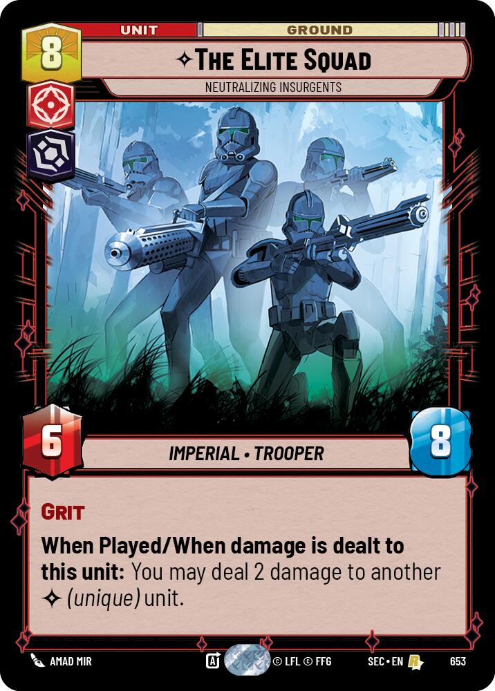 The Elite Squad - Neutralizing Insurgents (Foil) (653) (653) [Secrets of Power] | Exor Games New Glasgow