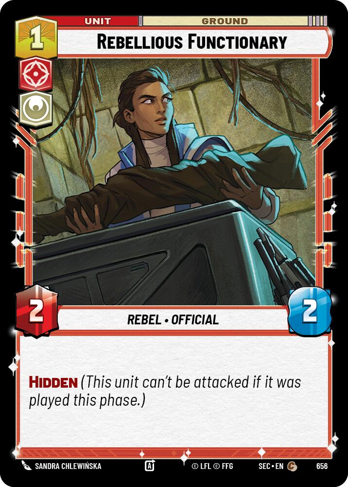 Rebellious Functionary (656) (Foil) (656) [Secrets of Power] | Exor Games New Glasgow
