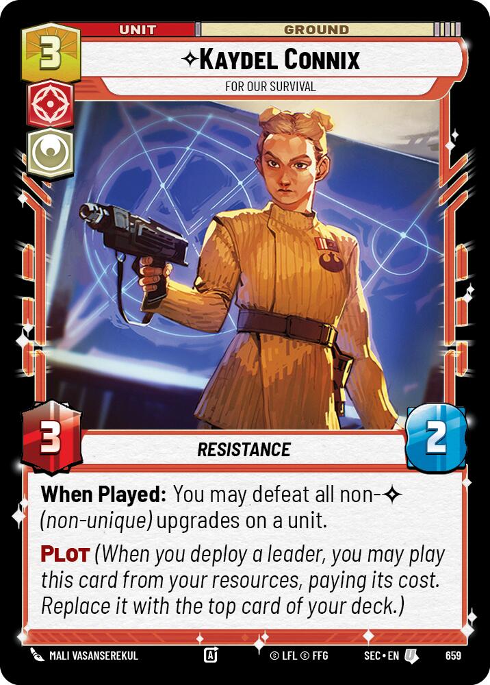 Kaydel Connix - For Our Survival (Foil) (659) (659) [Secrets of Power] | Exor Games New Glasgow