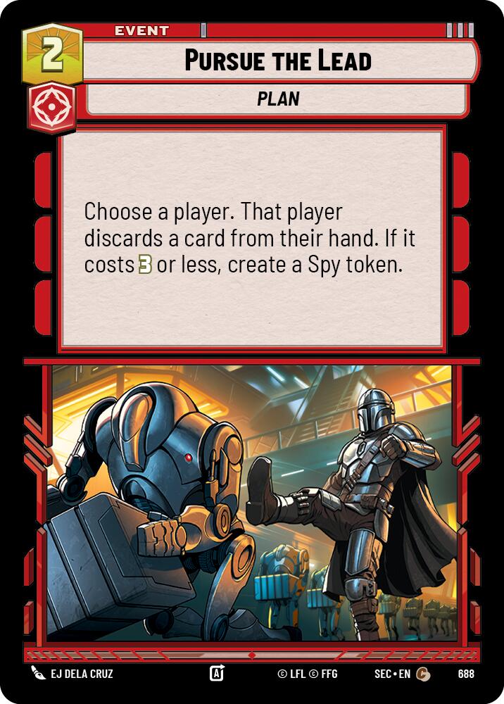 Pursue the Lead (688) (Foil) (688) [Secrets of Power] | Exor Games New Glasgow