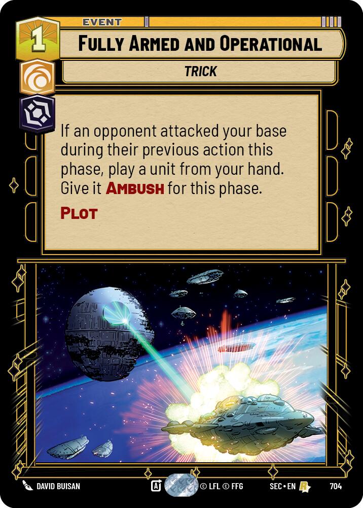 Fully Armed and Operational (704) (Foil) (704) [Secrets of Power] | Exor Games New Glasgow