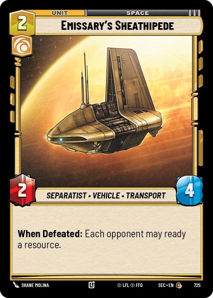 Emissary's Sheathipede (725) (Foil) (725) [Secrets of Power] | Exor Games New Glasgow