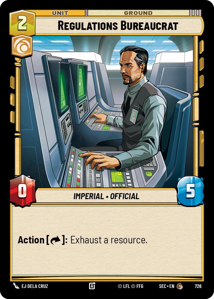 Regulations Bureaucrat (726) (Foil) (726) [Secrets of Power] | Exor Games New Glasgow