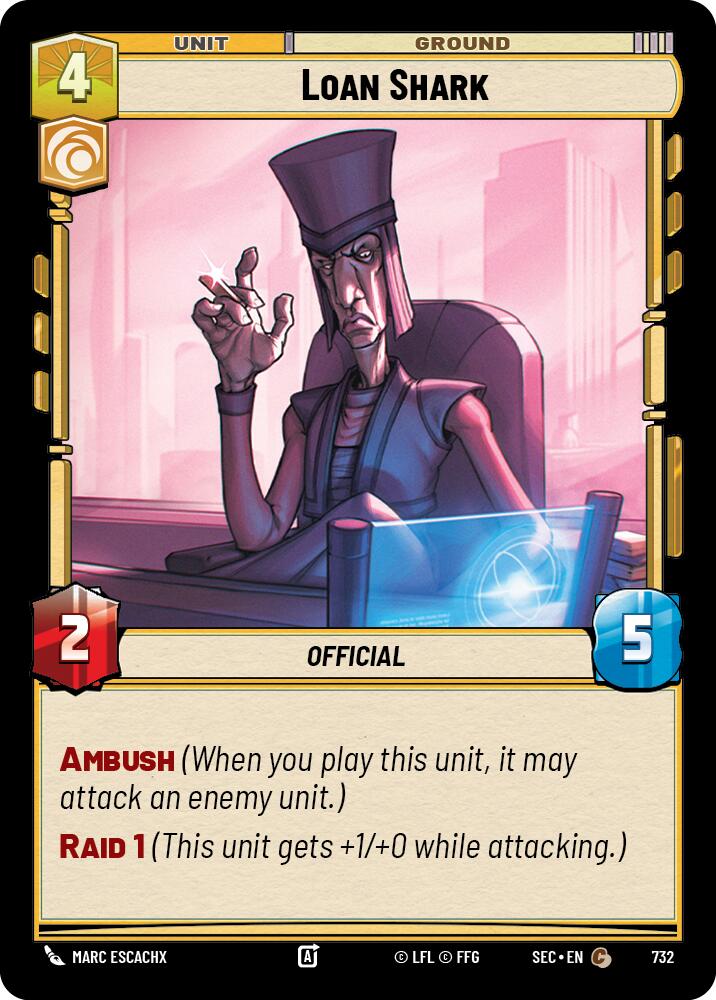 Loan Shark (732) (Foil) (732) [Secrets of Power] | Exor Games New Glasgow
