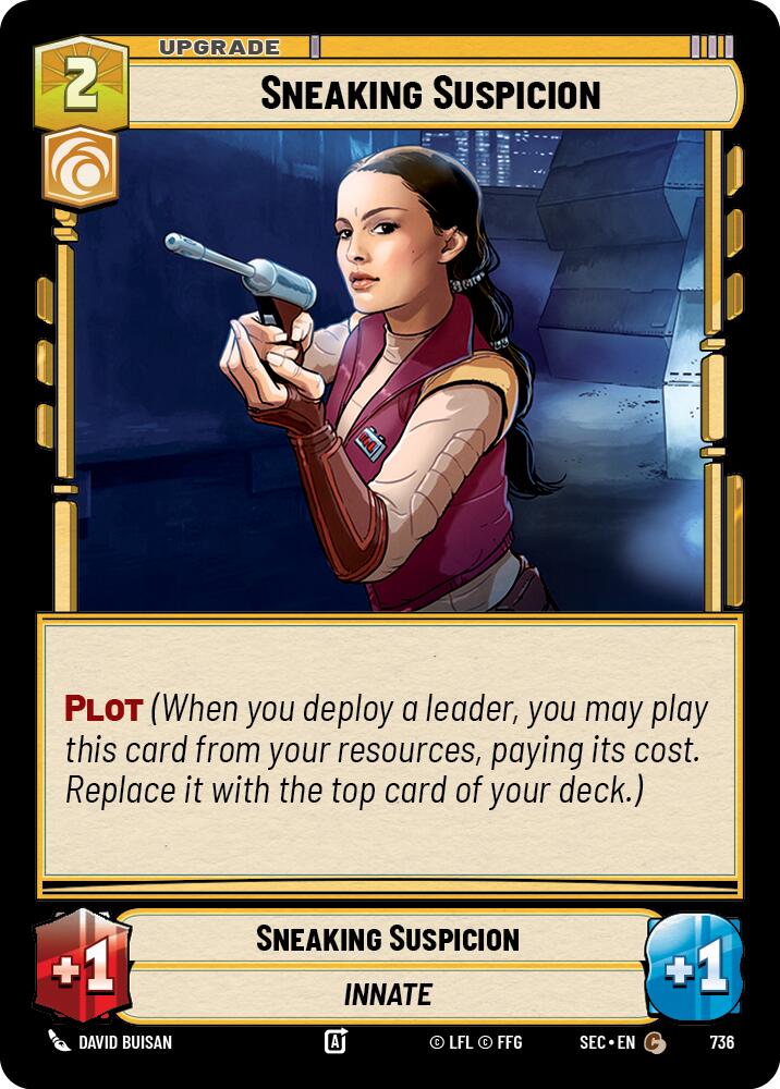 Sneaking Suspicion (736) (Foil) (736) [Secrets of Power] | Exor Games New Glasgow