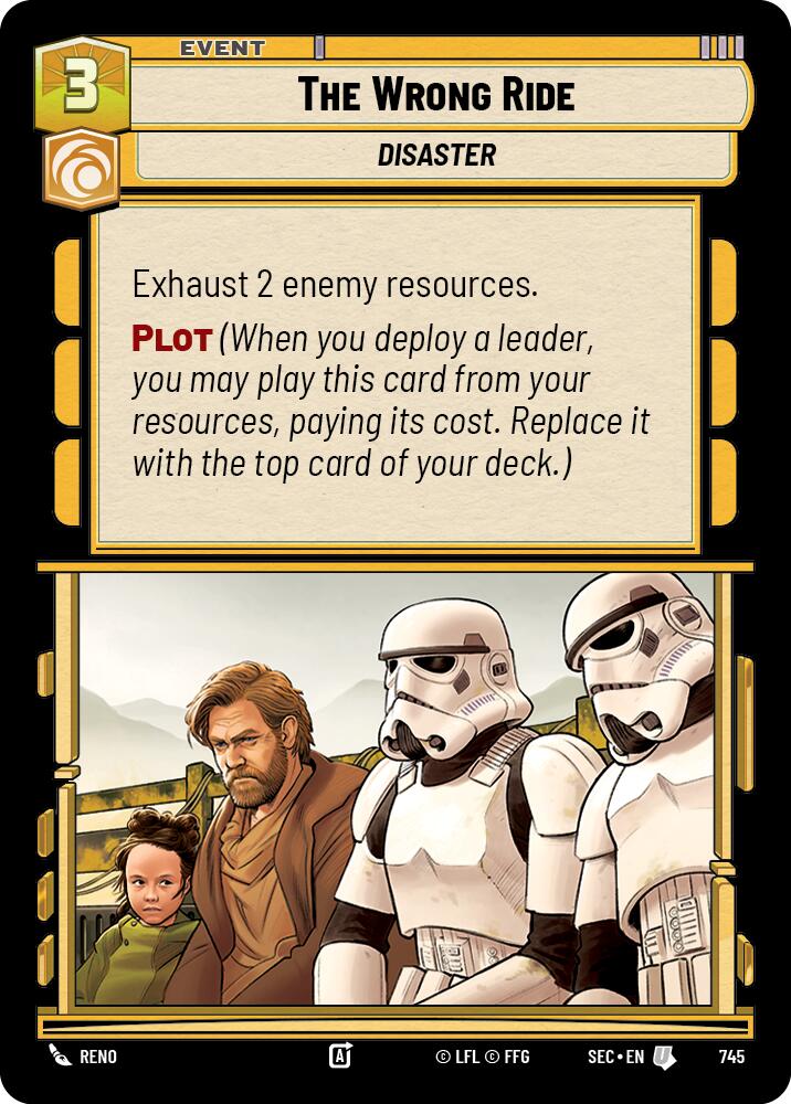 The Wrong Ride (745) (Foil) (745) [Secrets of Power] | Exor Games New Glasgow
