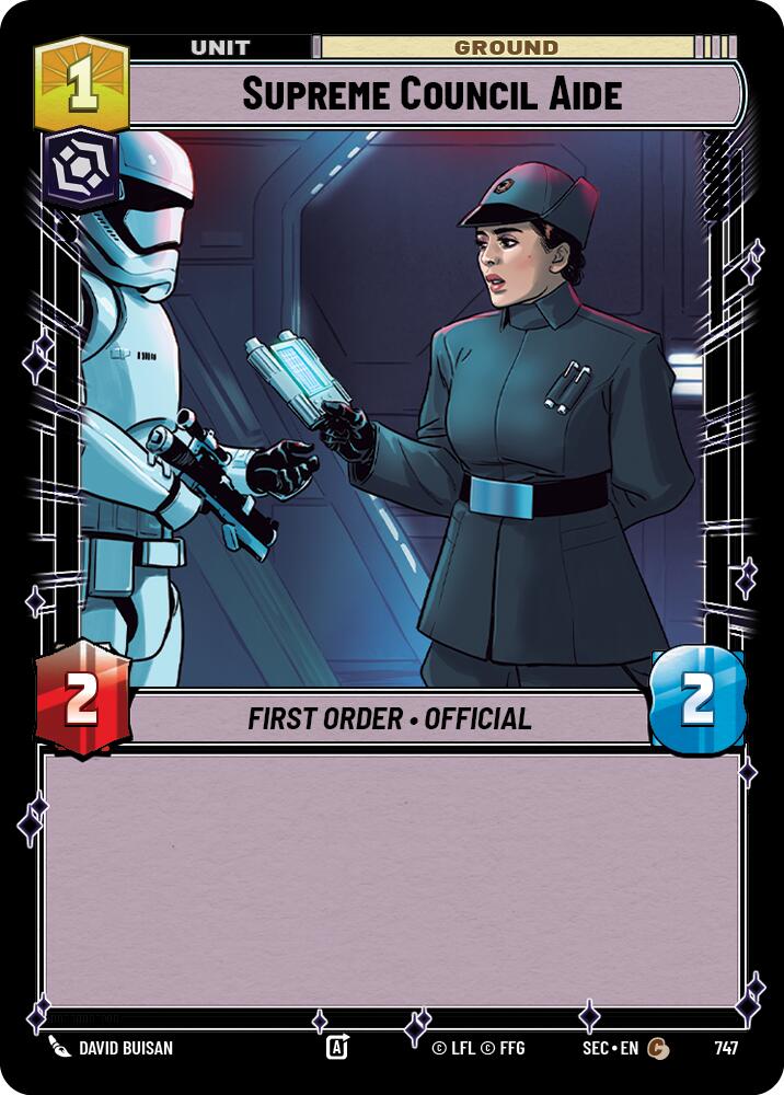 Supreme Council Aide (747) (Foil) (747) [Secrets of Power] | Exor Games New Glasgow