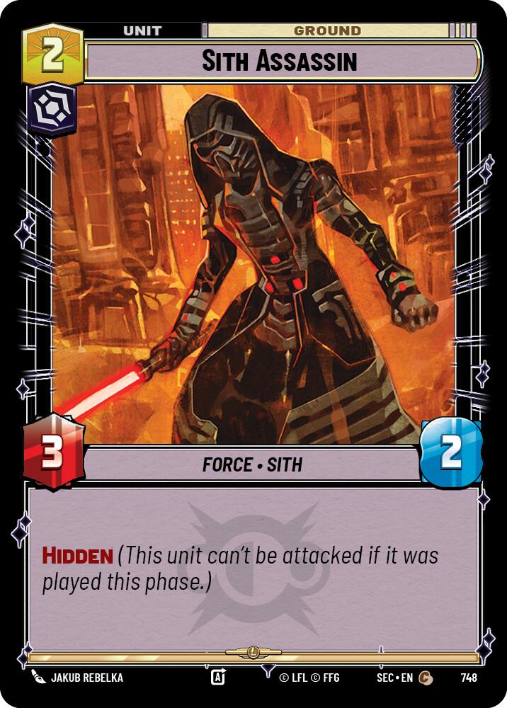 Sith Assassin (748) (Foil) (748) [Secrets of Power] | Exor Games New Glasgow