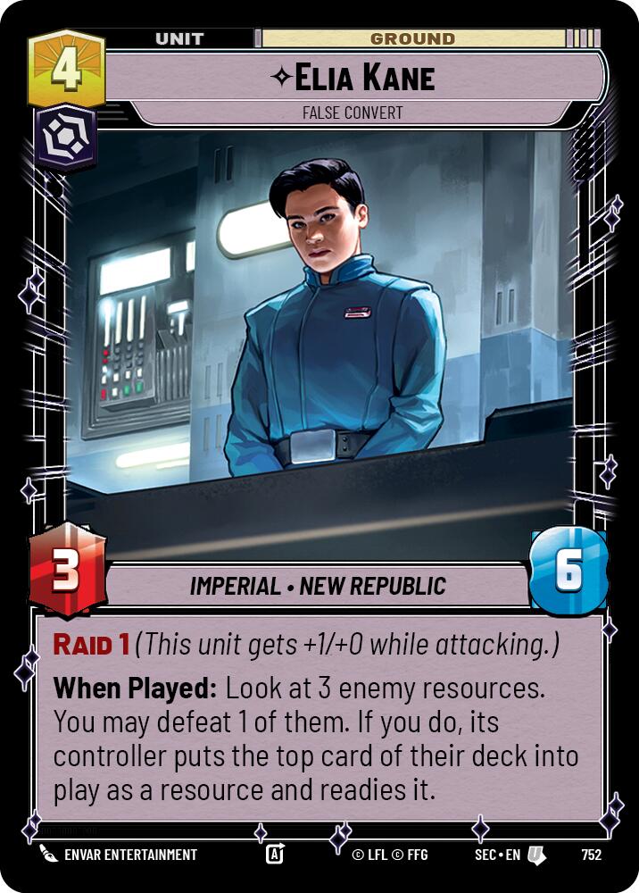 Elia Kane - False Convert (Foil) (752) (752) [Secrets of Power] | Exor Games New Glasgow
