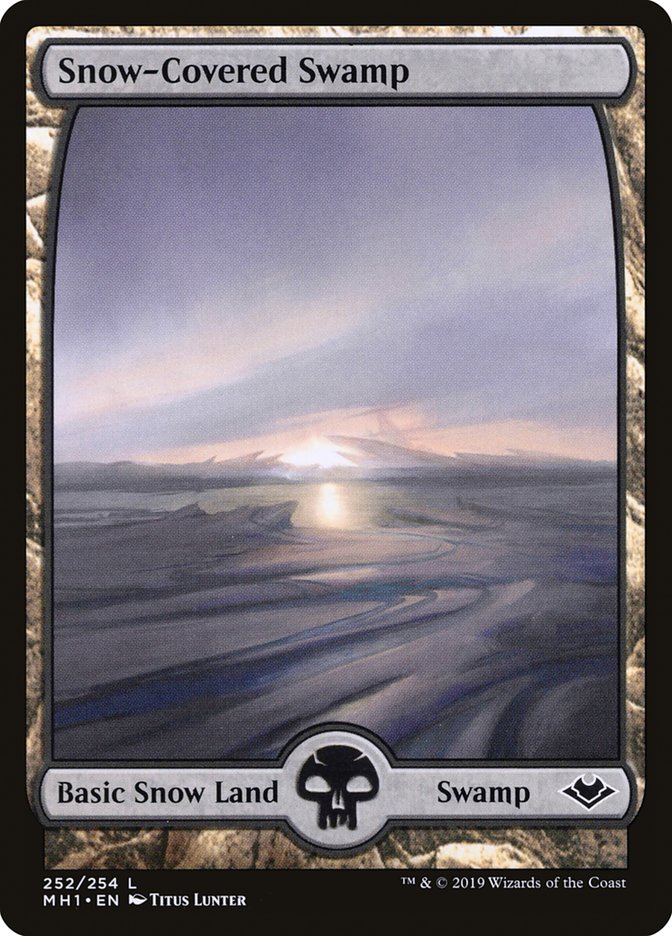 Snow-Covered Swamp [Modern Horizons] | Exor Games New Glasgow