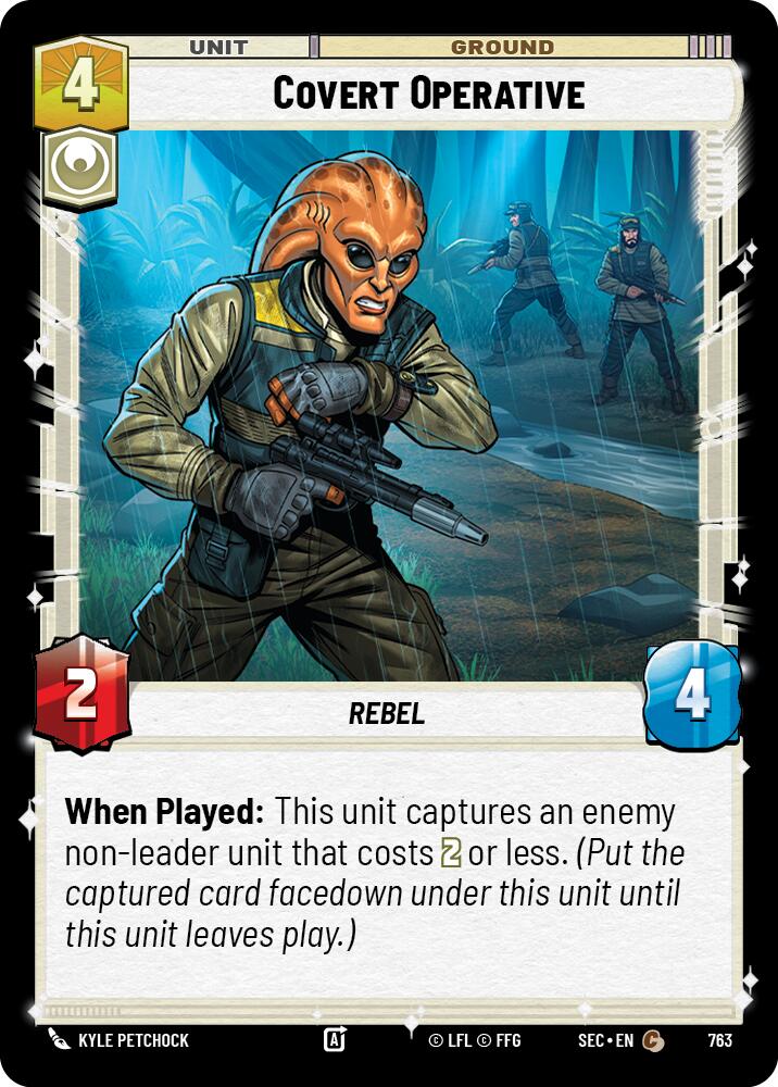 Covert Operative (763) (Foil) (763) [Secrets of Power] | Exor Games New Glasgow