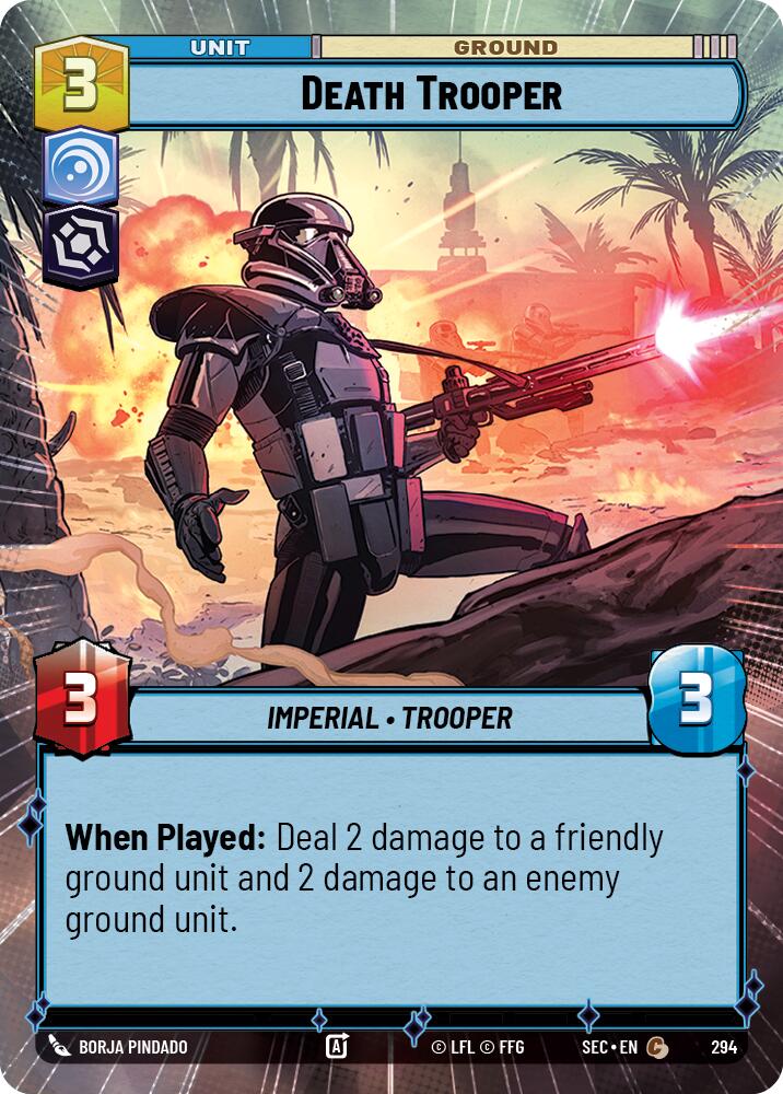 Death Trooper (294) (Hyperspace) (294) [Secrets of Power] | Exor Games New Glasgow