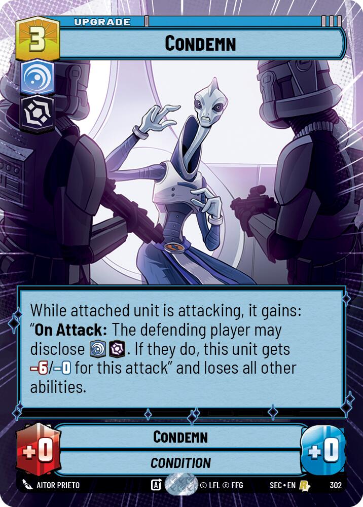 Condemn (302) (Hyperspace) (302) [Secrets of Power] | Exor Games New Glasgow