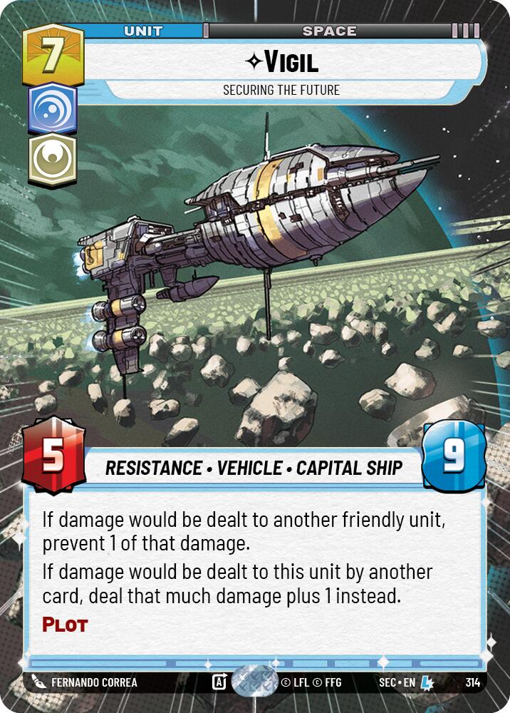 Vigil - Securing the Future (Hyperspace) (314) (314) [Secrets of Power] | Exor Games New Glasgow