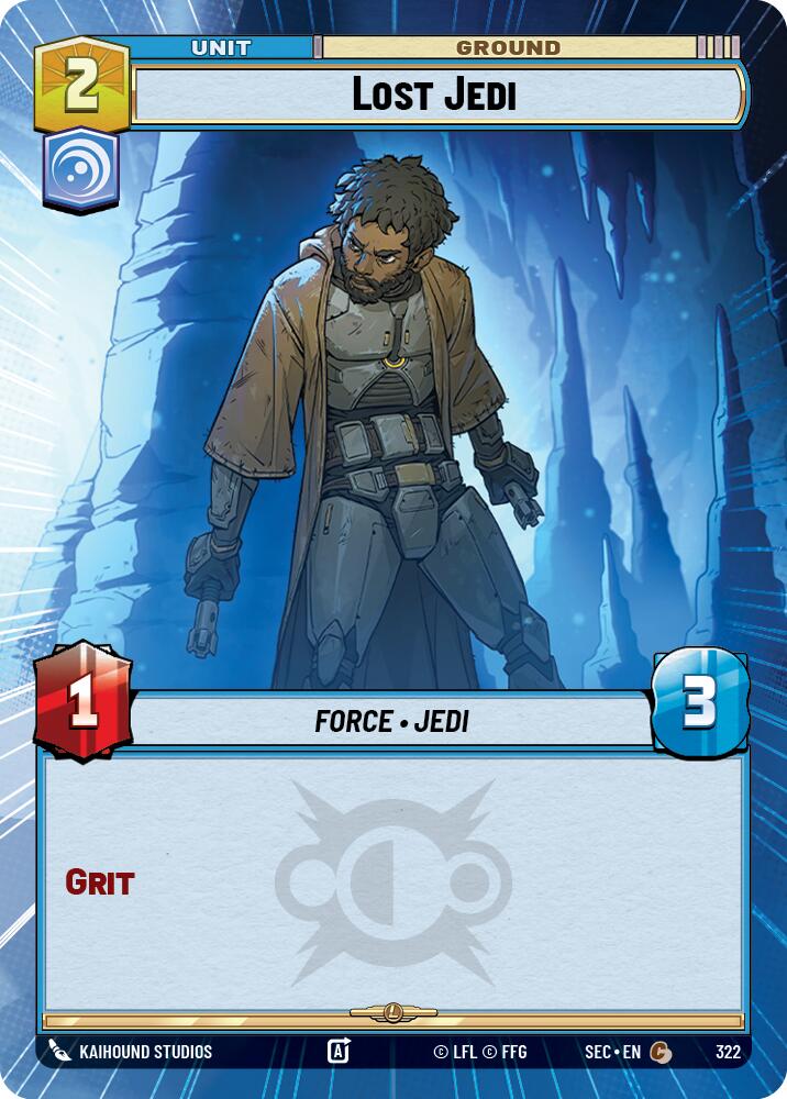 Lost Jedi (322) (Hyperspace) (322) [Secrets of Power] | Exor Games New Glasgow